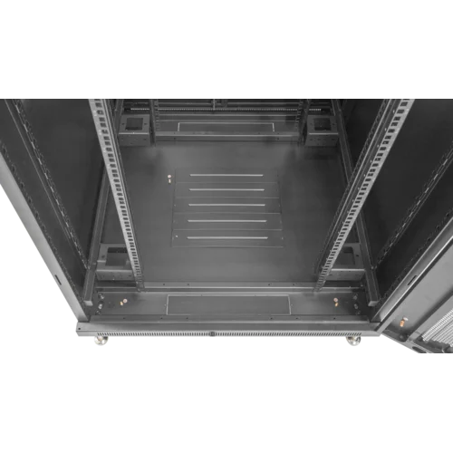 Шкаф телекоммуникационный напольный 47U 800x1000мм, серия TFC (SNR-TFC-478010-CPDP-B) (уценка)