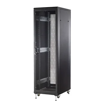 Шкаф телекоммуникационный напольный 47U 800x800мм, серия TFC (SNR-TFC-478080-CPDP-B-SF)