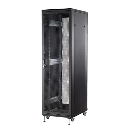 Шкаф телекоммуникационный напольный 47U 800x800мм, серия TFC (SNR-TFC-478080-CPDP-B-SF)