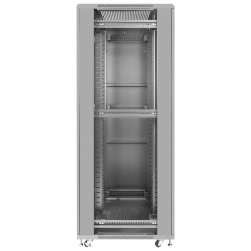 Шкаф телекоммуникационный напольный 47U 800x800мм, серия TFC (SNR-TFC-478080-CPDP-B)