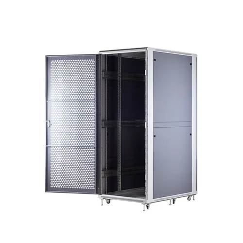 Шкаф телекоммуникационный напольный 47U 800x800мм, серия TFC (SNR-TFC-478080-CPDP-G-SF)