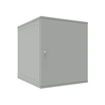Шкаф телекоммуникационный настенный 12U, 523х600х599мм серия LITE (металлическая дверь)