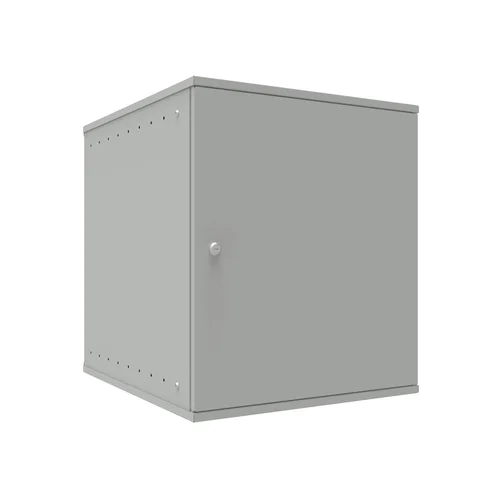 Шкаф телекоммуникационный настенный 12U, 523х600х599мм серия LITE (металлическая дверь)
