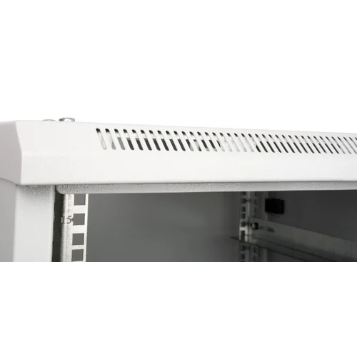 Шкаф телекоммуникационный настенный 12U, 600х600х635 (ШхГхВ) (металлическая дверь)