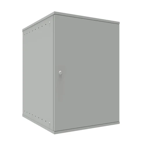 Шкаф телекоммуникационный настенный 15U, 523х600х732мм серия LITE (металлическая дверь)