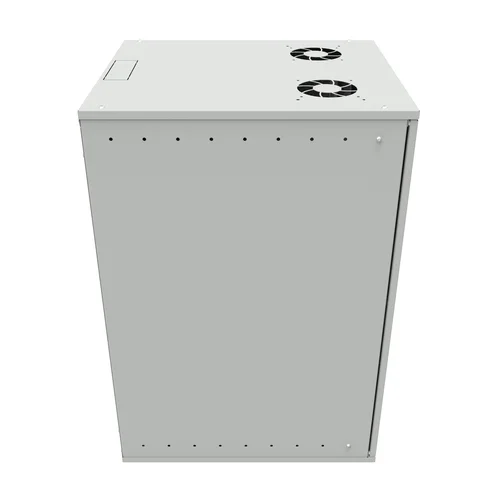 Шкаф телекоммуникационный настенный 18U, 523х600х866мм серия LITE (стеклянная дверь)