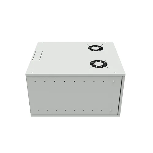 Шкаф телекоммуникационный настенный 6U, 523х600х332мм серия LITE (металлическая дверь)