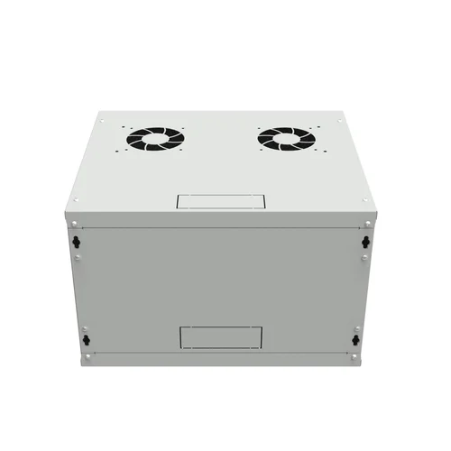 Шкаф телекоммуникационный настенный 6U, 523х450х332мм серия LITE (металлическая дверь)