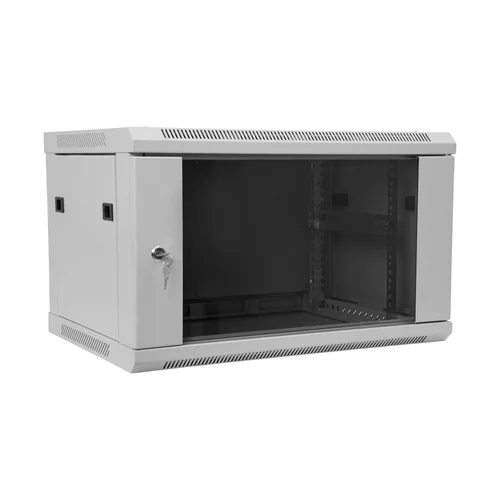 Шкаф телекоммуникационный настенный 6U, 600х450х370 (ШхГхВ) (уценка)