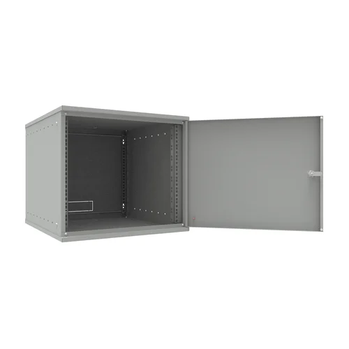 Шкаф телекоммуникационный настенный 9U, 523х600х465мм серия LITE (металлическая дверь)