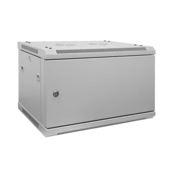 Шкаф телекоммуникационный настенный 9U, 600х450х500 (ШхГхВ), дверь металлическая