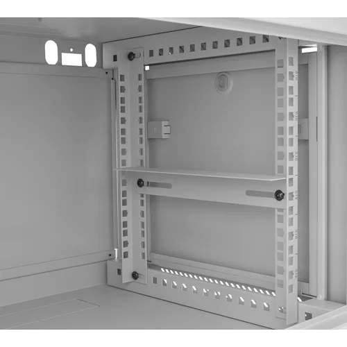 Шкаф телекоммуникационный настенный 9U, 600х450х500 (ШхГхВ) (металлическая дверь)