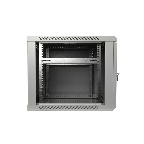 Шкаф телекоммуникационный настенный 9U, 600х600х500 (ШхГхВ) (металлическая дверь)