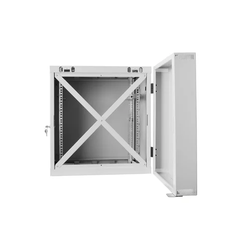 Шкаф телекоммуникационный настенный 12U, 600х550х635мм двухсекционный