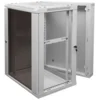 Шкаф телекоммуникационный настенный 15U, 600х550х770мм двухсекционный