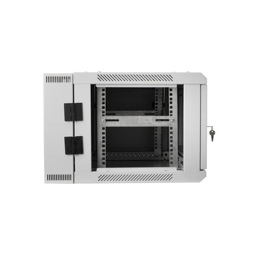 Шкаф телекоммуникационный настенный 6U, 600х550х370мм двухсекционный