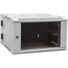 Шкаф телекоммуникационный настенный 6U, 600х550х370мм двухсекционный