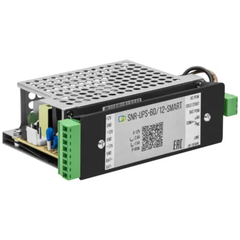 Устройство бесперебойного питания RPS с выходом 12В/60Вт, с функцией мониторинга и холодного старта