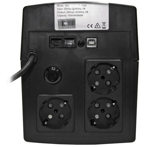 Источник бесперебойного питания Line-Interactive, 1500 VA, настольный