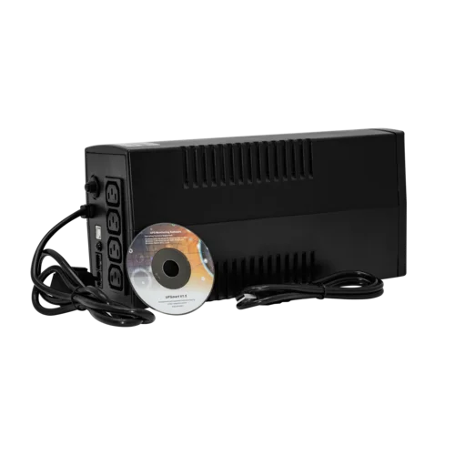 Источник бесперебойного питания Line-Interactive, 600 VA, LED серия PRO, выходные розетки IEC320 C13