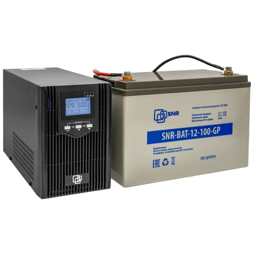 Источник бесперебойного питания Line-Interactive, 600 VA, в комплекте с АКБ 100 Ач серии GP