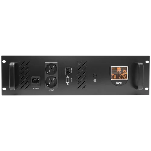 Источник бесперебойного питания Line-Interactive, 1000 VA, Rackmount LCD