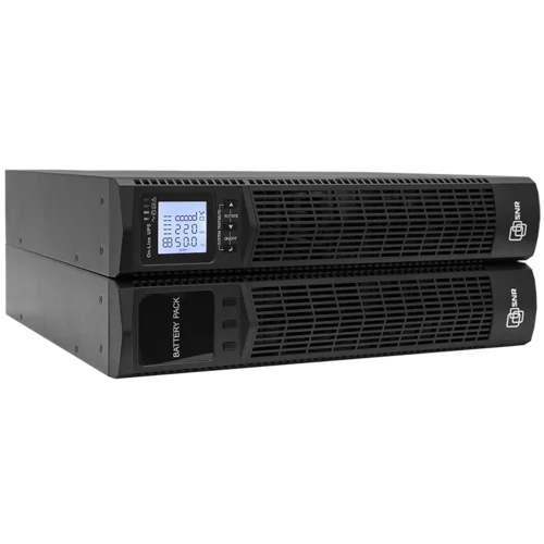 Источник бесперебойного питания on-line серии Element, 2000 VA, 48VDC, 1600Вт х 20 мин (ИБП, блок батарей, cалазки, SNMP)