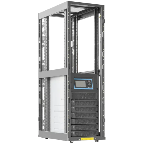 Шасси модульного источника бесперебойного питания 60 кВА/60 кВт серии СМ, 6 слотов для силовых модулей 10 кВА/10 кВт (SNR-UPS-ONRT-060-10CMX33)