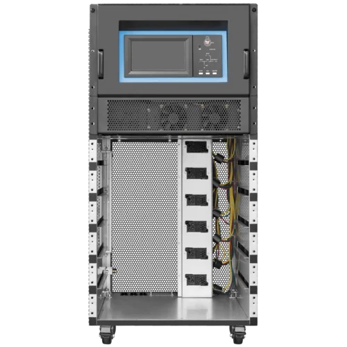 Шасси модульного источника бесперебойного питания 90 кВА/90 кВт серии СМ, 6 слотов для силовых модулей 15 кВА/15 кВт (SNR-UPS-ONRT-090-15CMX33)