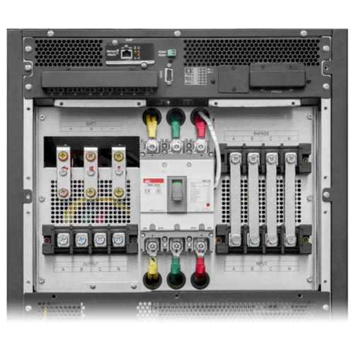 Шасси модульного источника бесперебойного питания 90 кВА/90 кВт серии СМ, 6 слотов для силовых модулей 15 кВА/15 кВт (SNR-UPS-ONRT-090-15CMX33)
