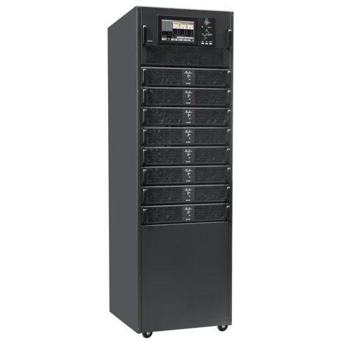 Шасси модульного источника бесперебойного питания 200 кВА/200 кВт серии СМ, 8 слотов для силовых модулей 25 кВА/25 кВт (SNR-UPS-ONRT-200-25CMX33)