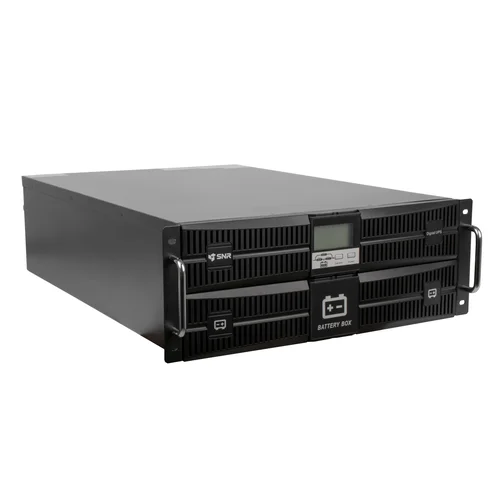 Источник бесперебойного питания онлайн SNR INTELLIGENT 6кВА/6кВт, 1ф:1ф, 192В(DC) (16x9Ач) (уценка)