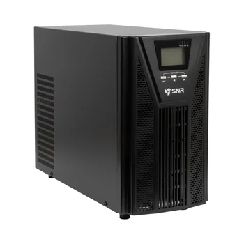 Источник бесперебойного питания онлайн SNR BASE 6000ВА/6000Вт, 1ф:1ф, 192-240В(DC), LCD, 12А(ЗУ), без АКБ