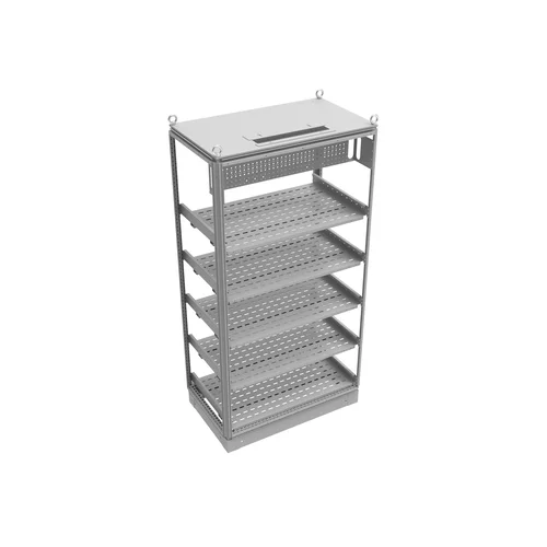 Аккумуляторный стеллаж 5 полок, 1800x1000x600 мм (SNR-UPS-RACK-181006-5)