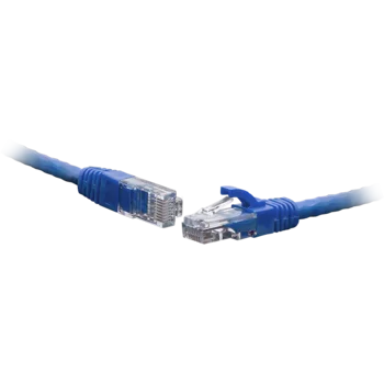 Коммутационный шнур U/UTP 4-х парный cat.5e 0.3м LSZH standart синий