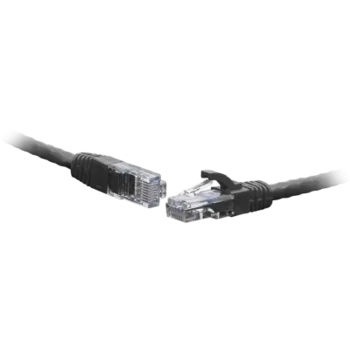 Коммутационный шнур U/UTP 4-х парный cat.5e 3.0м PVC standart чёрный