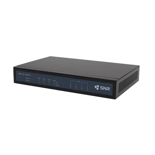 Шлюз VolP SNR, 4 RJ45, 8 SIP аккаунтов