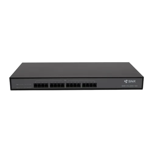Шлюз VoIP SNR, 16 FXS, 4 RJ45, 16 SIP аккаунтов