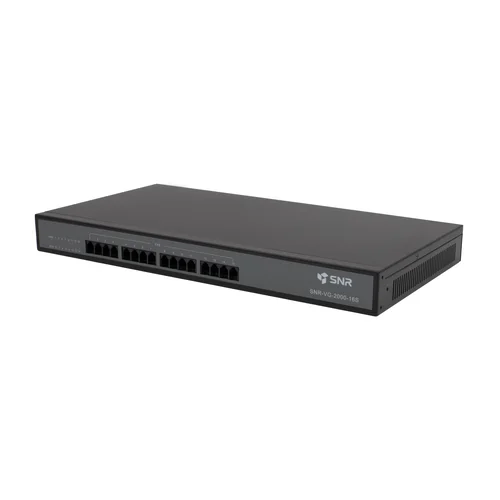 Шлюз VoIP SNR, 16 FXS, 4 RJ45, 16 SIP аккаунтов