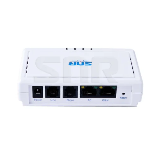 Шлюз VoIP SNR, 1 FXS, 1 PSTN-Passthrough, 2 RJ45, 1 SIP аккаунт