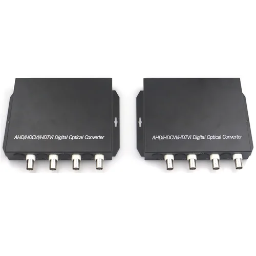 Передатчик видеосигнала SNR-VOE-4VHD-2PS оптический 4-канальный(пара) HD в комплекте с двумя БП 5 В