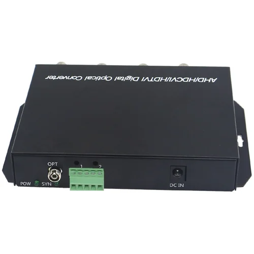Передатчик видеосигнала SNR-VOE-4VHD-2PS оптический 4-канальный(пара) HD в комплекте с двумя БП 5 В