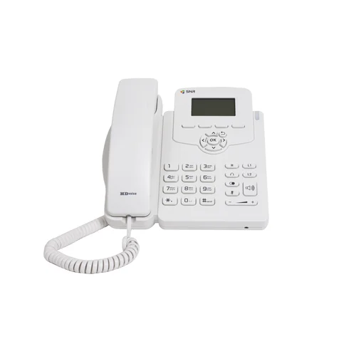 IP-телефон SNR-VP-52 с БП, белый цвет