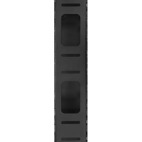 Вертикальный кабельный организатор с крышкой, 90х110мм, 48U