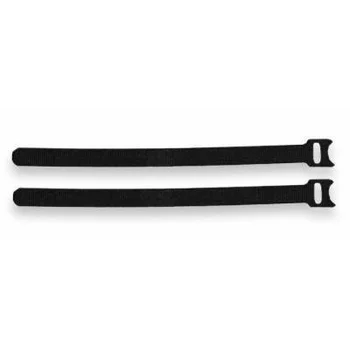 Хомут многократного использования Velcro®, 120мм, с мягкой застежкой, чёрные, 10шт.