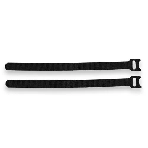 Хомут многократного использования Velcro®, 150мм, с мягкой застежкой, чёрные, 10шт.
