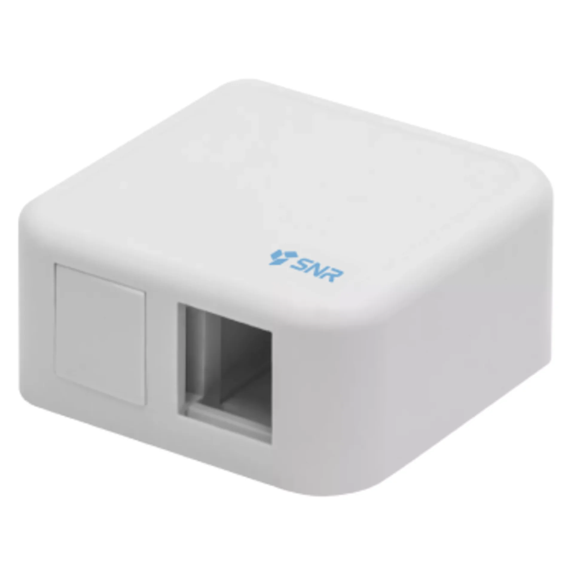 Абонентская розетка SNR, накладная, под модули Keystone, 2 порта