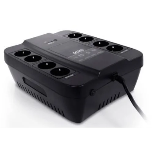 Источник бесперебойного питания Powercom SPIDER, Интерактивная, 900 ВА / 540 Вт, Tower, Schuko, LCD, Serial+USB, USB