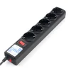 Фильтр-удл. PC 1,9м 5р, черный графит 10А/2,2кВт