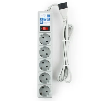 Фильтр-удл. PC 1,9м 5р, сер. 10А/2,2кВт д/подкл. к UPS(C14)